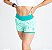 Shorts Duplo Run Menta - Imagem 1