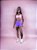Shorts Jacquard Texture Roxo - Imagem 4
