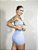 Shorts Jacquard Wave Baby Blue - Imagem 6