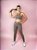 Legging Cintura Alta Wave Coffee - Imagem 6