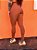 Legging Jacquard Leopard Cobre - Imagem 1
