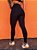 Legging Jacquard Leopard Preta - Imagem 2