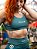 Top Megan Regulagem Sálvia - Imagem 1