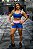 Shorts Diane Color Block Azul Sky - Imagem 5