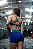 Shorts Diane Color Block Roxo - Imagem 2