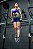 Shorts Diane Color Block Roxo - Imagem 5