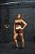 Shorts Diane Color Block Brownie - Imagem 4
