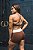 Shorts Diane Color Block Brownie - Imagem 8