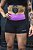Shorts Diane Color Block Preto - Imagem 1