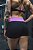 Shorts Diane Color Block Preto - Imagem 4