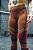 Legging Color Block Recortes Brownie - Imagem 1