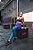 Legging Color Block Recortes Roxo - Imagem 6