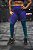 Legging Color Block Recortes Roxo - Imagem 1