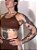 Top Raquel Básico Brownie - Imagem 1