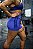 Shorts Skin Cós alto Lavender - Imagem 1