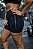 Shorts Skin Cós alto Black - Imagem 1