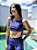 Top Karen Metalizado Marinho - Imagem 1