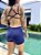Shorts Amanda Metalizado Marinho - Imagem 2