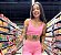 Top Renata Candy Rosa Chiclete - Imagem 1