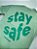 Camiseta Oversized Unissex Stay verde - Imagem 4