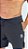 Bermuda Masculina Basic 25 Preta - Imagem 1