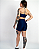 Shorts Bolsos Canelado Boss Navy - Imagem 4