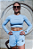 Cropped Versalhes manga longa Azul Sky - Imagem 1