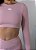 Cropped Manga Longa Pulse Soft Rosé - Imagem 3