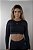 Cropped Manga Longa Pulse Preto - Imagem 1