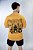 Camiseta Oversized Unissex Predator Mostarda - Imagem 1