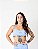 Top Alcinha Dots Ice Blue - Imagem 1