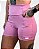 Shorts Race Basic Bolsos Rosê - Imagem 1