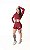 Shorts Vôlei Duplo Basic Red Violet - Imagem 2