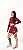 Shorts Vôlei Duplo Basic Red Violet - Imagem 5