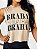 Regata Cropped Malha BRABA - Imagem 2