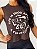 Regata Cropped Malha Coffee - Imagem 1