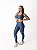 Legging Barbara Canelada Blue Jeans - Imagem 3
