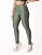 Legging Barbara Canelada Oliva - Imagem 1