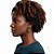 Brinco Ear Jacket Sol Radiante Cristais Pretos Gotas Folheado a Ouro - Imagem 3