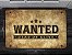 Tapete Militar Grunge Team Six Old West Wanted - Imagem 2