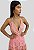 Vestido Longo de Renda Vazado Rosa Ibiza - Imagem 3