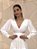 Vestido Longo Decote V Scarlet Nana Marie Vestido Longo Branco - Imagem 4