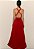 Vestido Longo Fluido Charlote Nana Marie Vestido de Festa Vermelho - Imagem 2