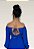 Vestido Longo Ombro a Ombro Azul Royal Viviane Nana Marie - Imagem 5