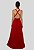 Vestido Longo Fluido Charlote Vermelho - Imagem 2