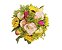 Bouquet Unique Girassol e Rosas - Imagem 1