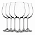 Jogo 6 Taças de Cristal para Vinho Tinto 580ml Bohemia Crystalite Original - Imagem 1