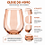 Kit 8 Copos De Vidro Apricot Damasco Suco Água Drink Damasco - Imagem 6