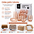 Kit 8 Copos De Vidro Apricot Damasco Suco Água Drink Damasco - Imagem 7