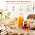 Kit 8 Copos De Vidro Apricot Damasco Suco Água Drink Damasco - Imagem 5